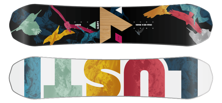 Universal snowboard Kiri Rocker (Junior)